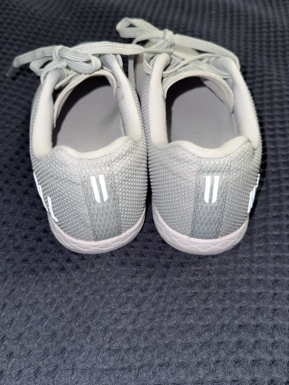 NOBULL Men’s Trainer — Light Silver/Gray Knit